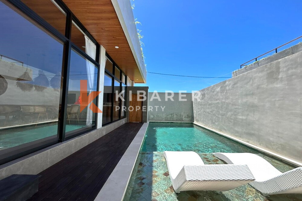 Modern Two Bedroom Two Bedroom Concrete Industrial Style Villa in Pererenan — image 4