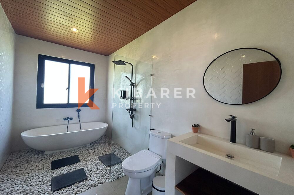 Modern Two Bedroom Two Bedroom Concrete Industrial Style Villa in Pererenan — image 15