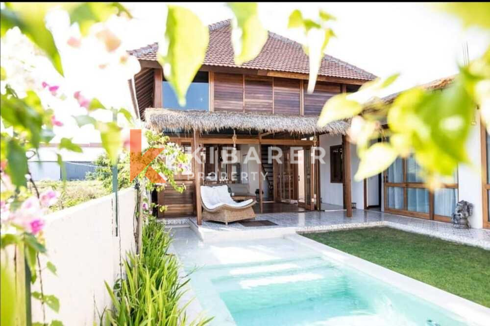 Beautiful Two-Bedroom Villa in Berawa in a Large Neighborhood in Canggu