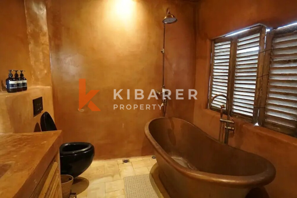 Unique Getaway Three Bedroom Open Living Villa in Canggu — image 15