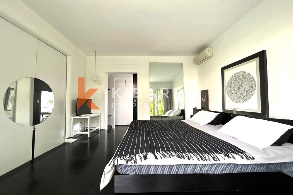 Aesthetic Two Bedroom Villa Open Living Room in Seminyak — image 19