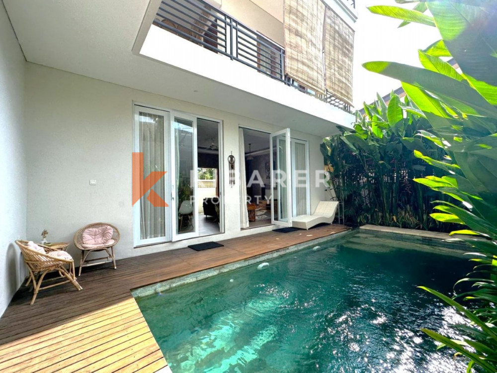 Three Bedroom Enclosed Living Villa with Rooftop in Berawa — image 1