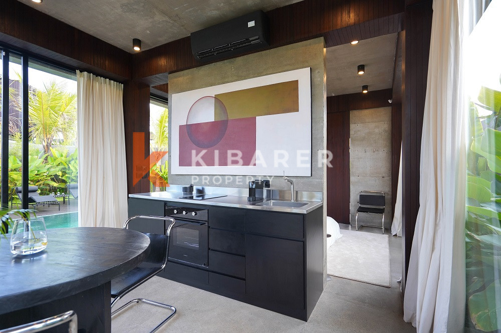 1-Bedroom Tropical Concrete Studio Villa with Closed Living Room in Premium Area near Canggu — image 6