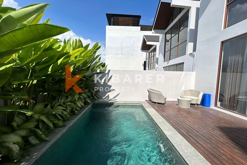 Incredible Two Bedroom Contemporary Tropical Villa with Pool in Pererenan — image 9