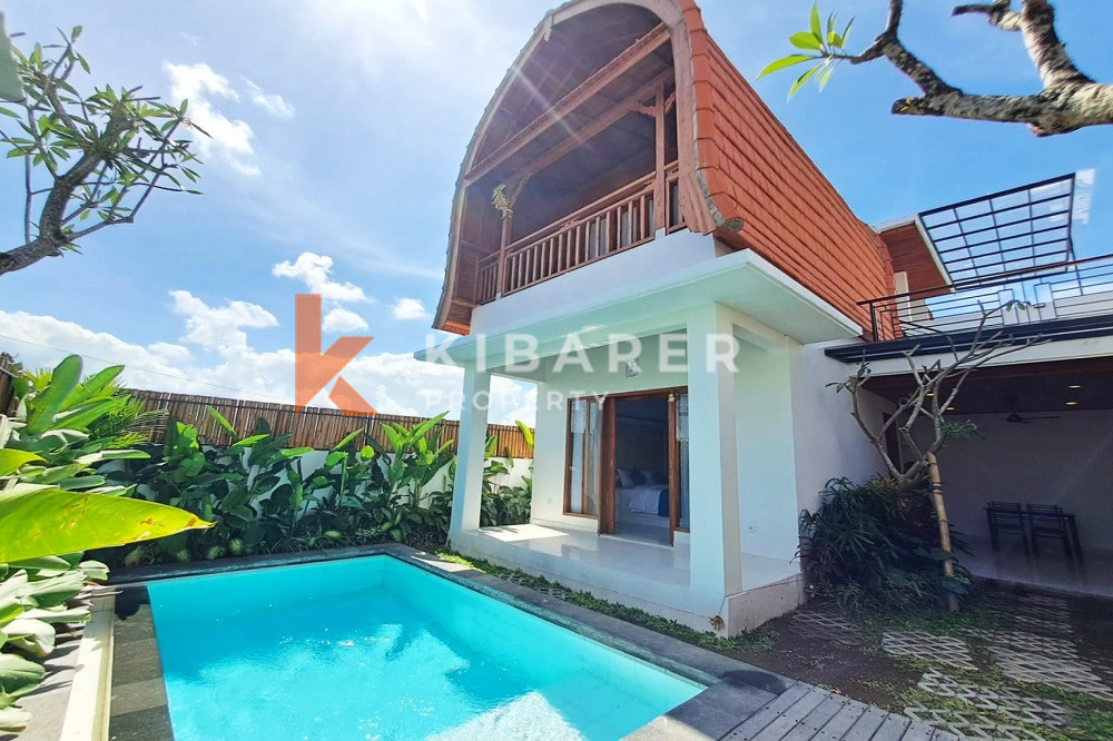 Charming Mix Joglo Two-Bedroom Villa Close to the Beach in Seseh