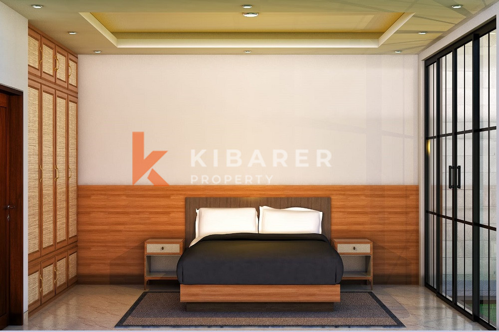 Brand New Modern Style Two-Bedroom Unfurnished Villa in Canggu Area — image 3
