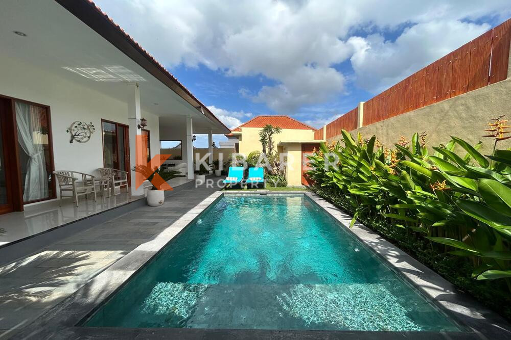 Delightful Two Bedroom Enclosed Living Villa Situated in Canggun Canggu