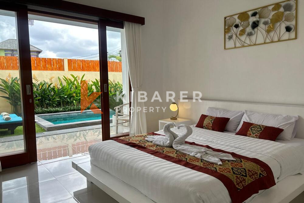 Delightful Two Bedroom Enclosed Living Villa Situated in Canggun Canggu — image 10