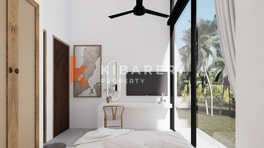 Offplan Charming Modern Style Two-Storey Two-Bedroom Villa Enclosed Living Room in Pererenan — image 7