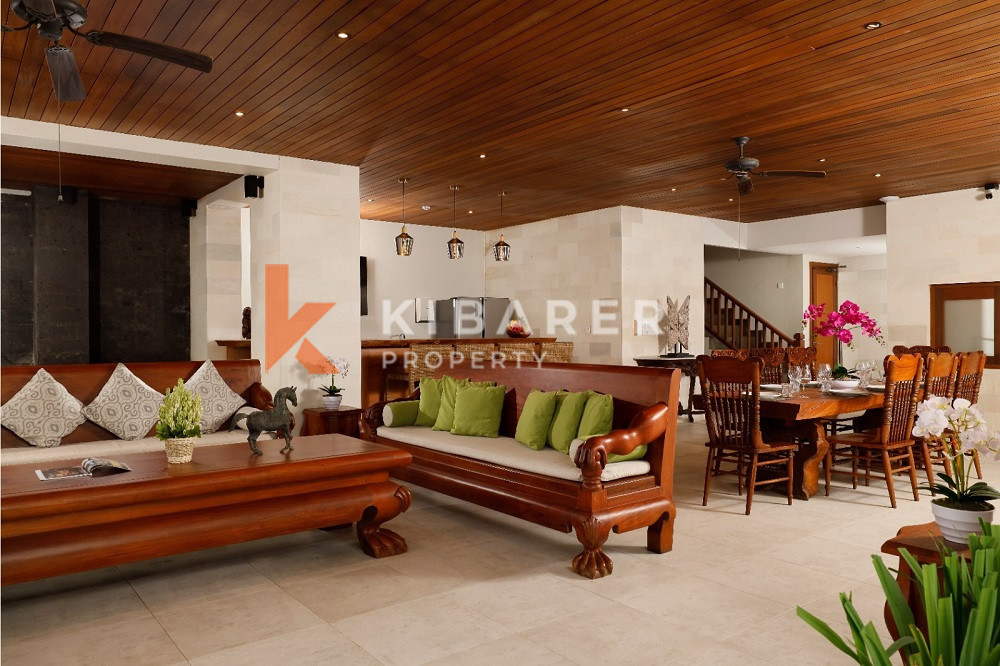 The Quintessence of Luxury and Rustic Charm Three-Bedroom Villa with Closed Living Room Located in Canggu — image 2