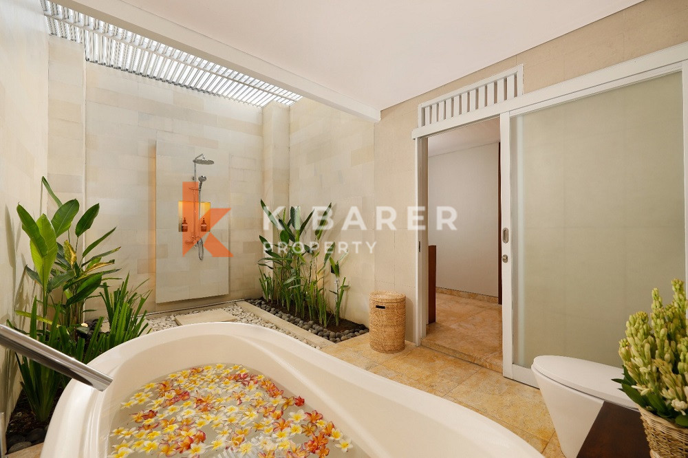 The Quintessence of Luxury and Rustic Charm Three-Bedroom Villa with Closed Living Room Located in Canggu — image 6
