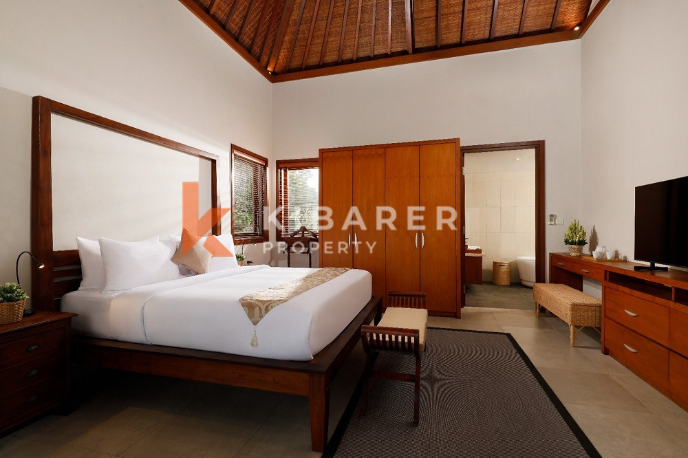 The Quintessence of Luxury and Rustic Charm Three-Bedroom Villa with Closed Living Room Located in Canggu — image 10