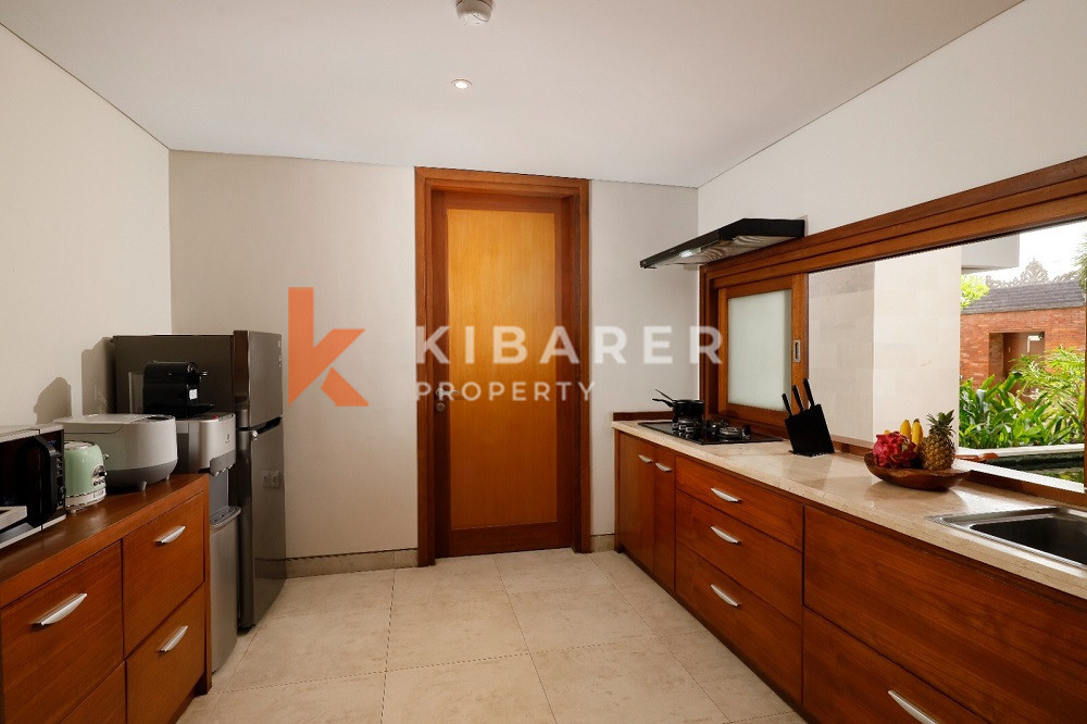 The Quintessence of Luxury and Rustic Charm Three-Bedroom Villa with Closed Living Room Located in Canggu — image 3