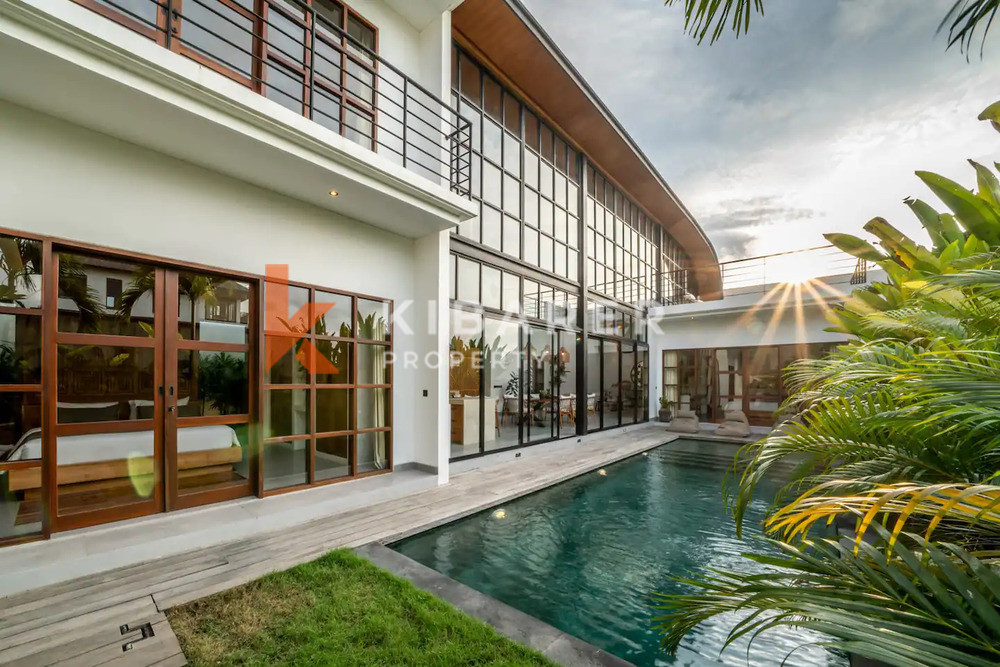 Amazing Design Three Bedrooms Closed Living Villa Situated In Cemagi
