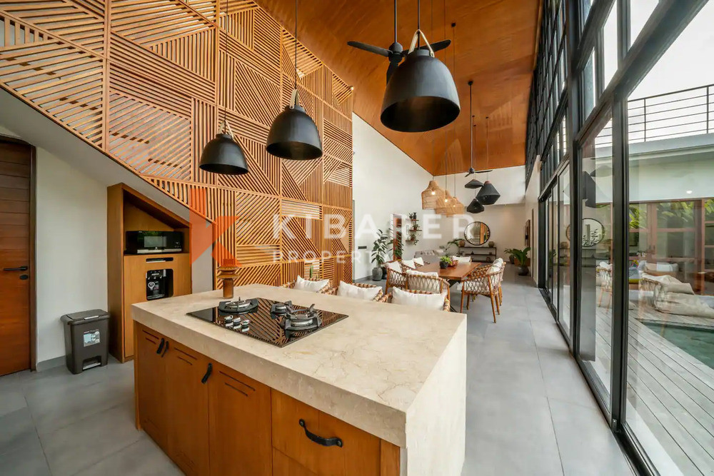 Amazing Design Three Bedrooms Closed Living Villa Situated In Cemagi — image 11