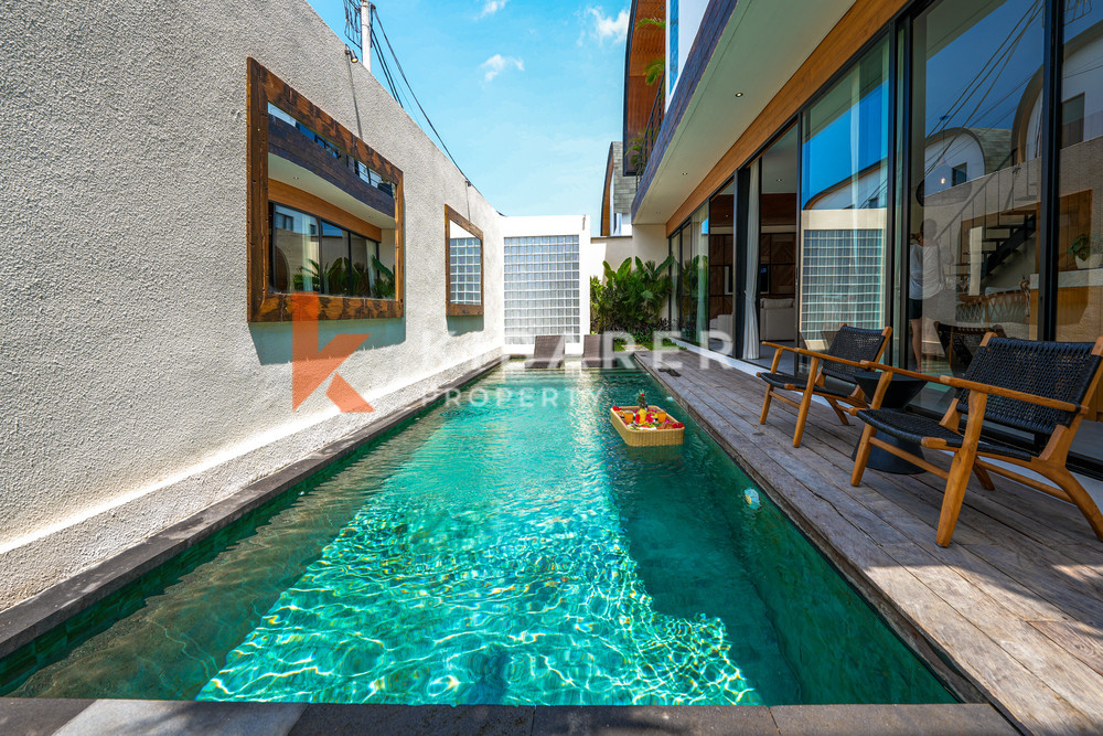 Idyllic Three-Bedroom Villa Near Cemagi Beach with Enclosed Living Space — image 1