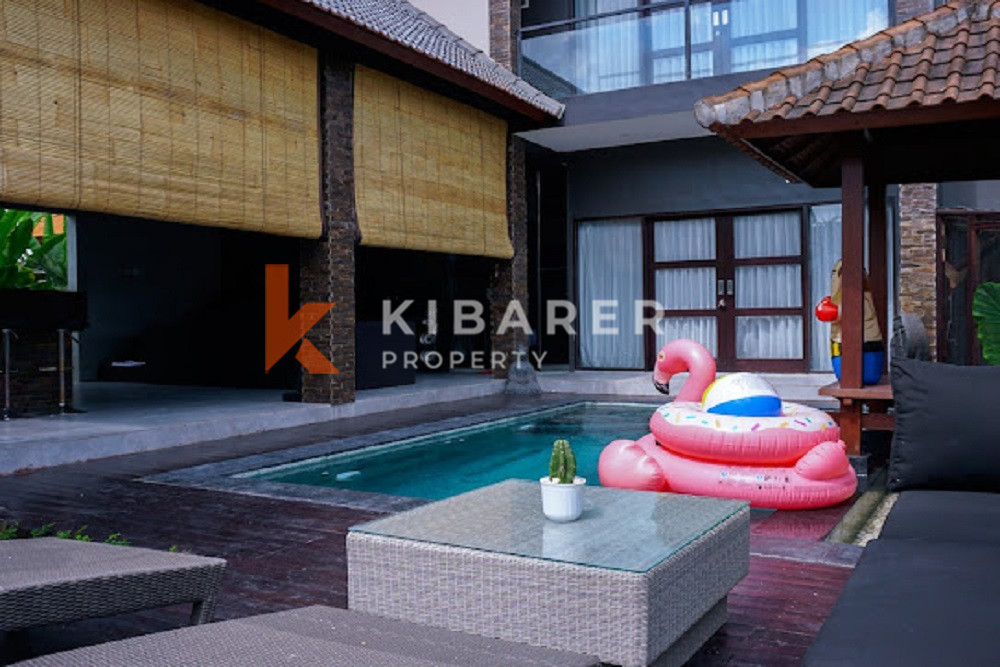 Magnificent Three-Bedroom Villa with Closed Living Room Located in Pererenan