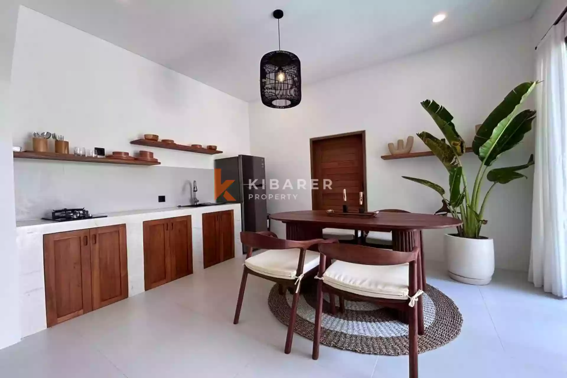 Stylish Two-Bedroom Tropical Villa with Enclosed Living in Cemagi — image 12