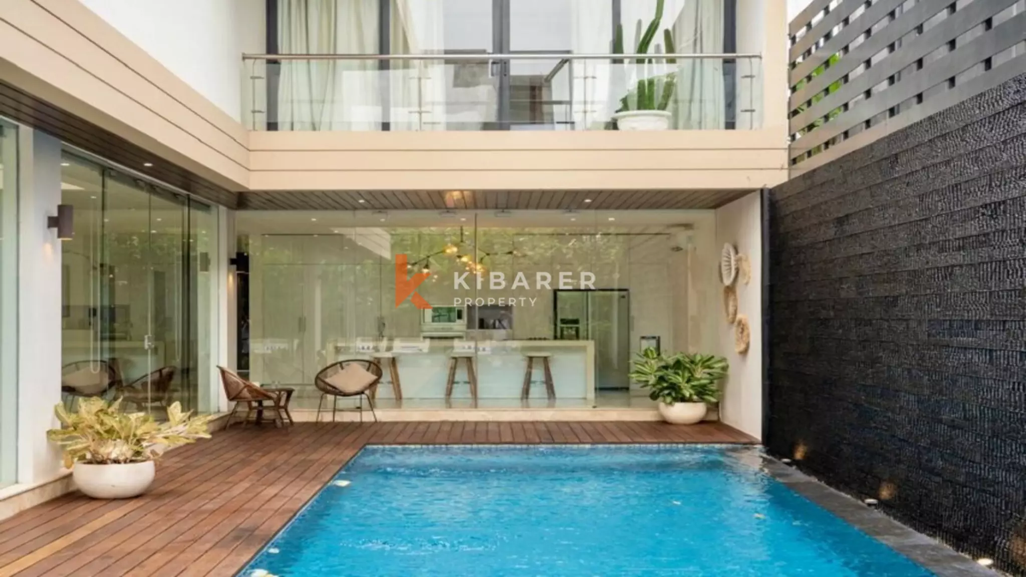 Four-Bedroom Gated Villa in a Prime Location in Berawa