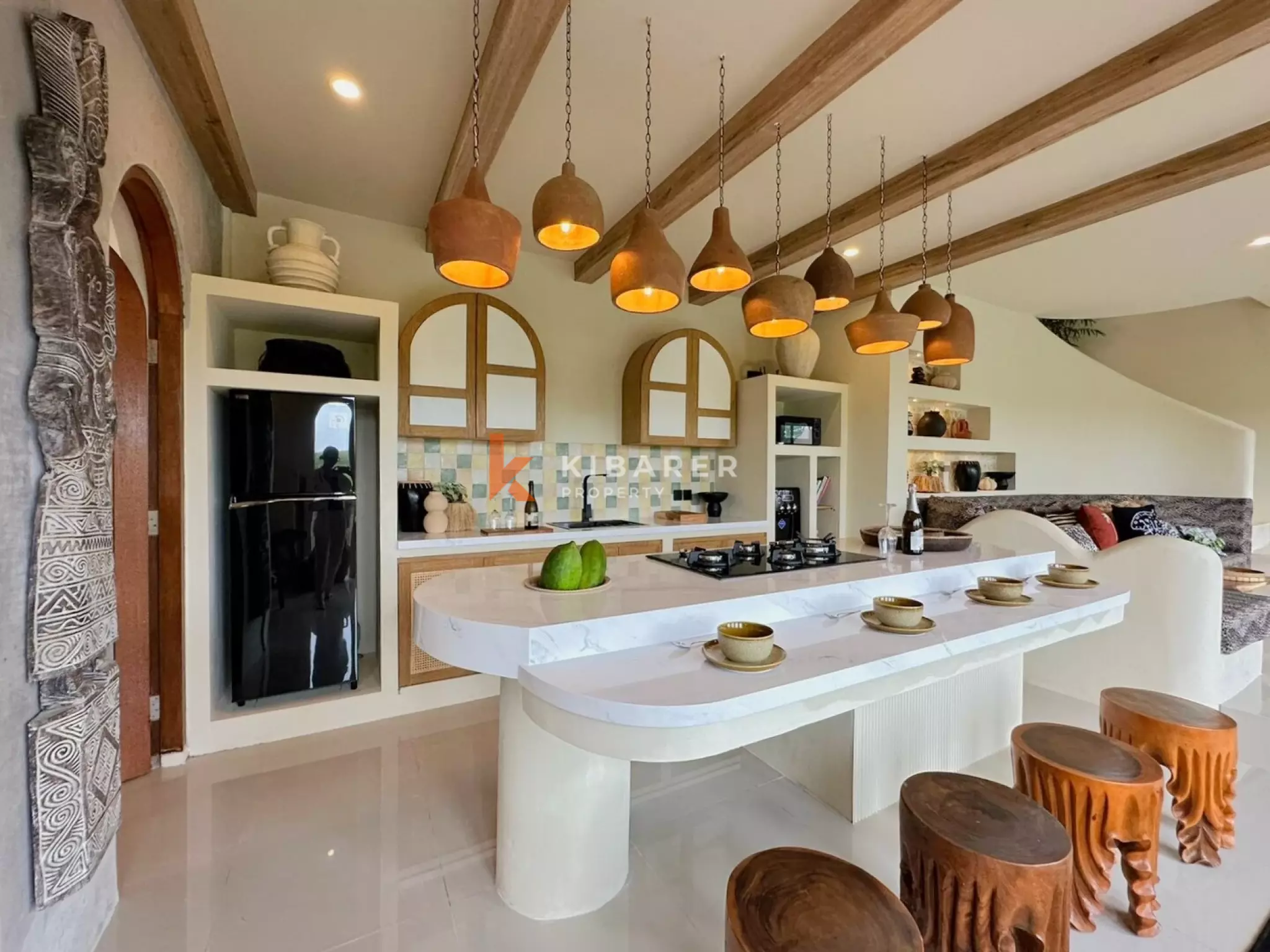 Escape to Nature Three Bedroom Villa with Rice Field Views — image 18
