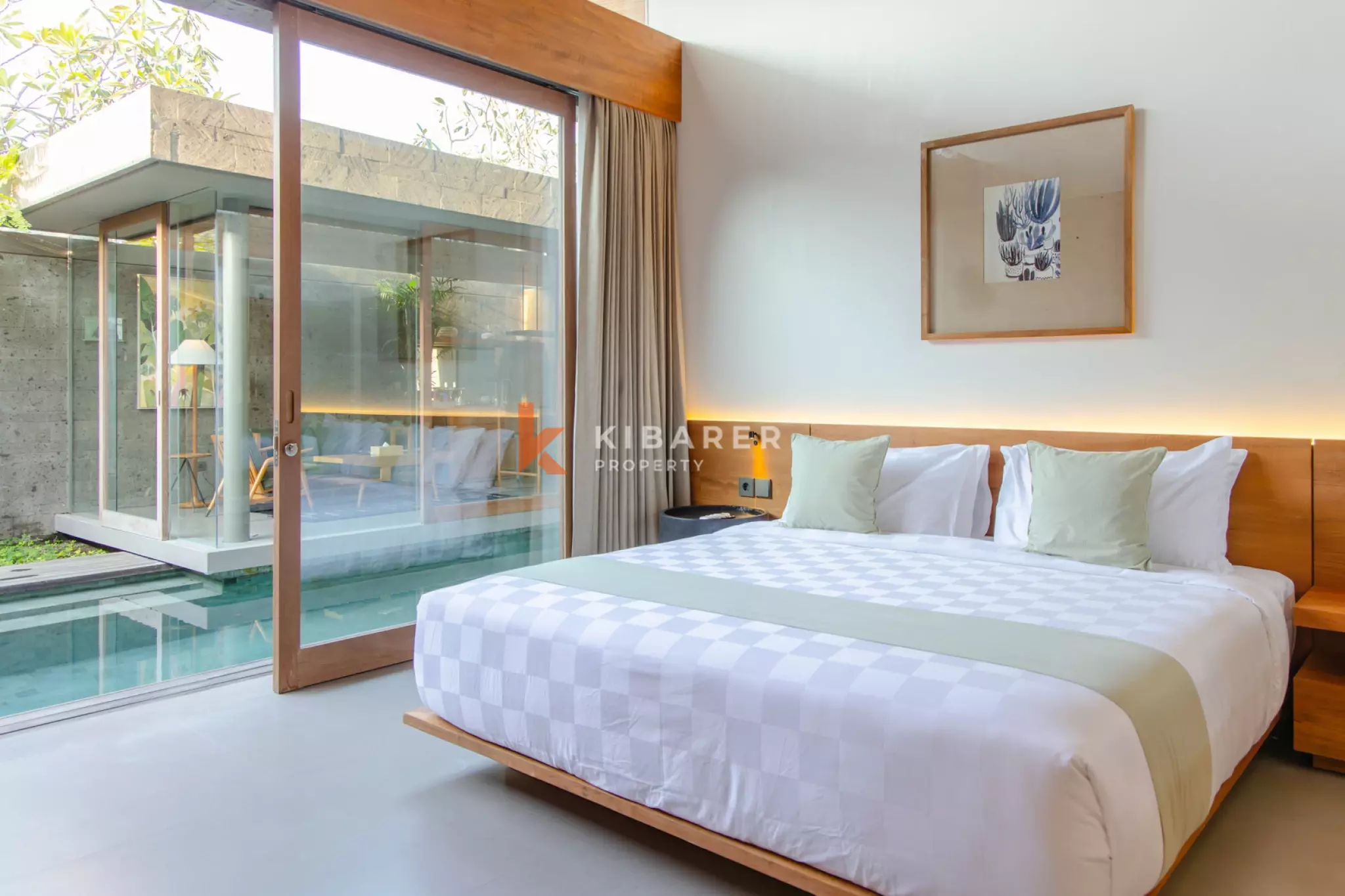 Minimalist Two Bedroom Enclosed Living Villa in Canggu — image 11