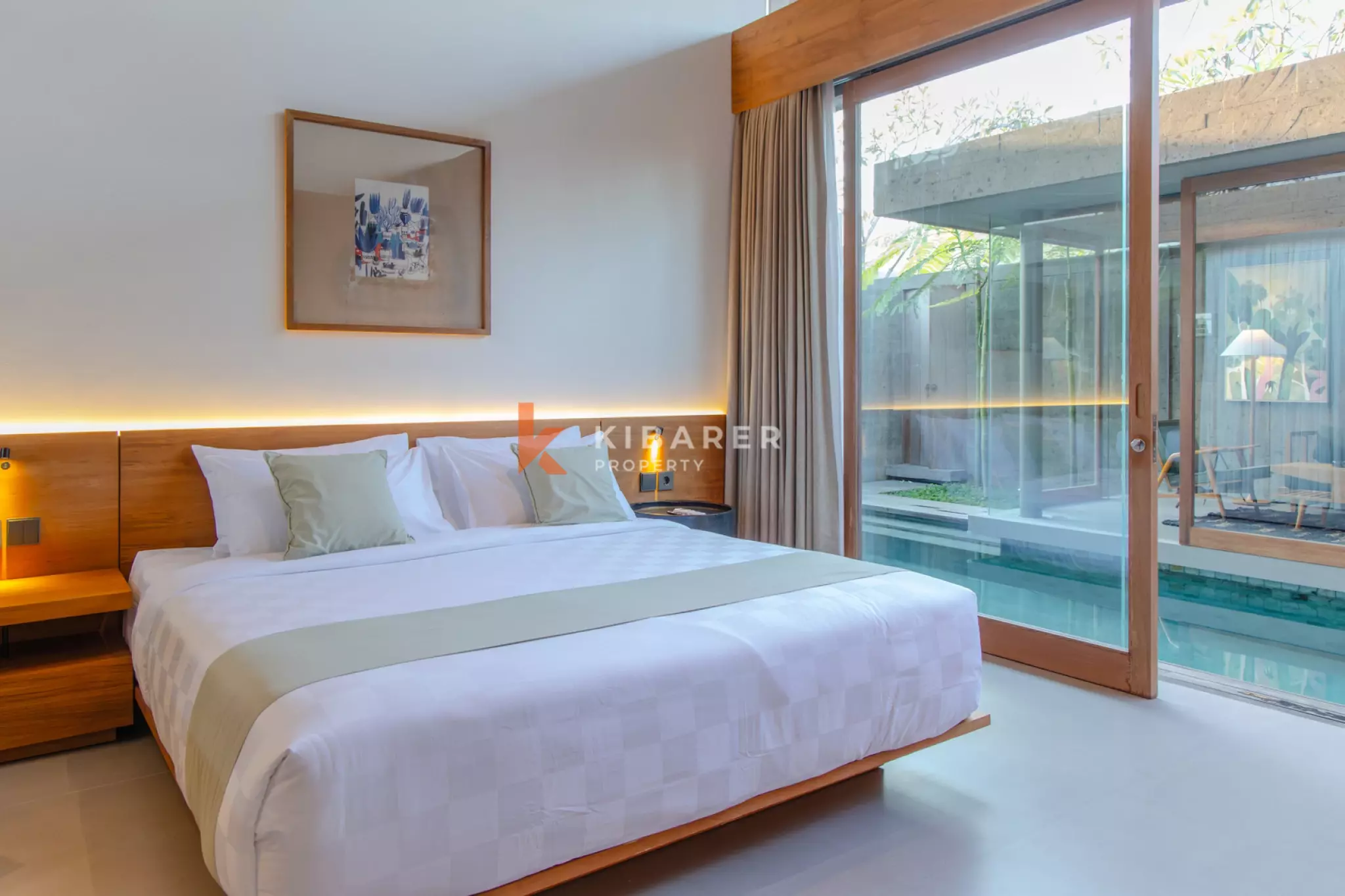 Minimalist Two Bedroom Enclosed Living Villa in Canggu — image 10