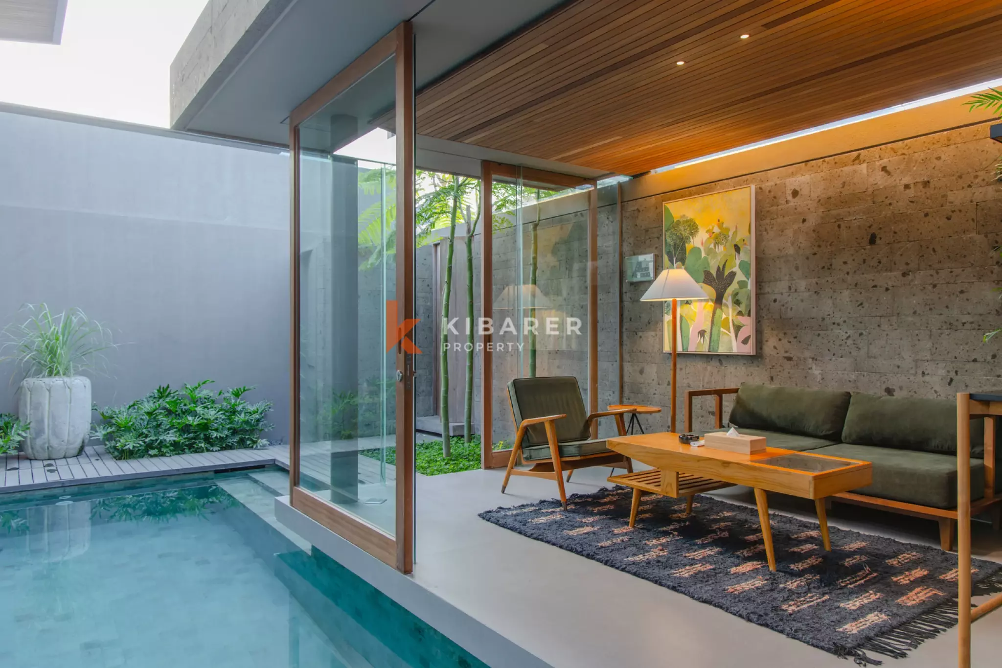 Minimalist Two Bedroom Enclosed Living Villa in Canggu — image 13
