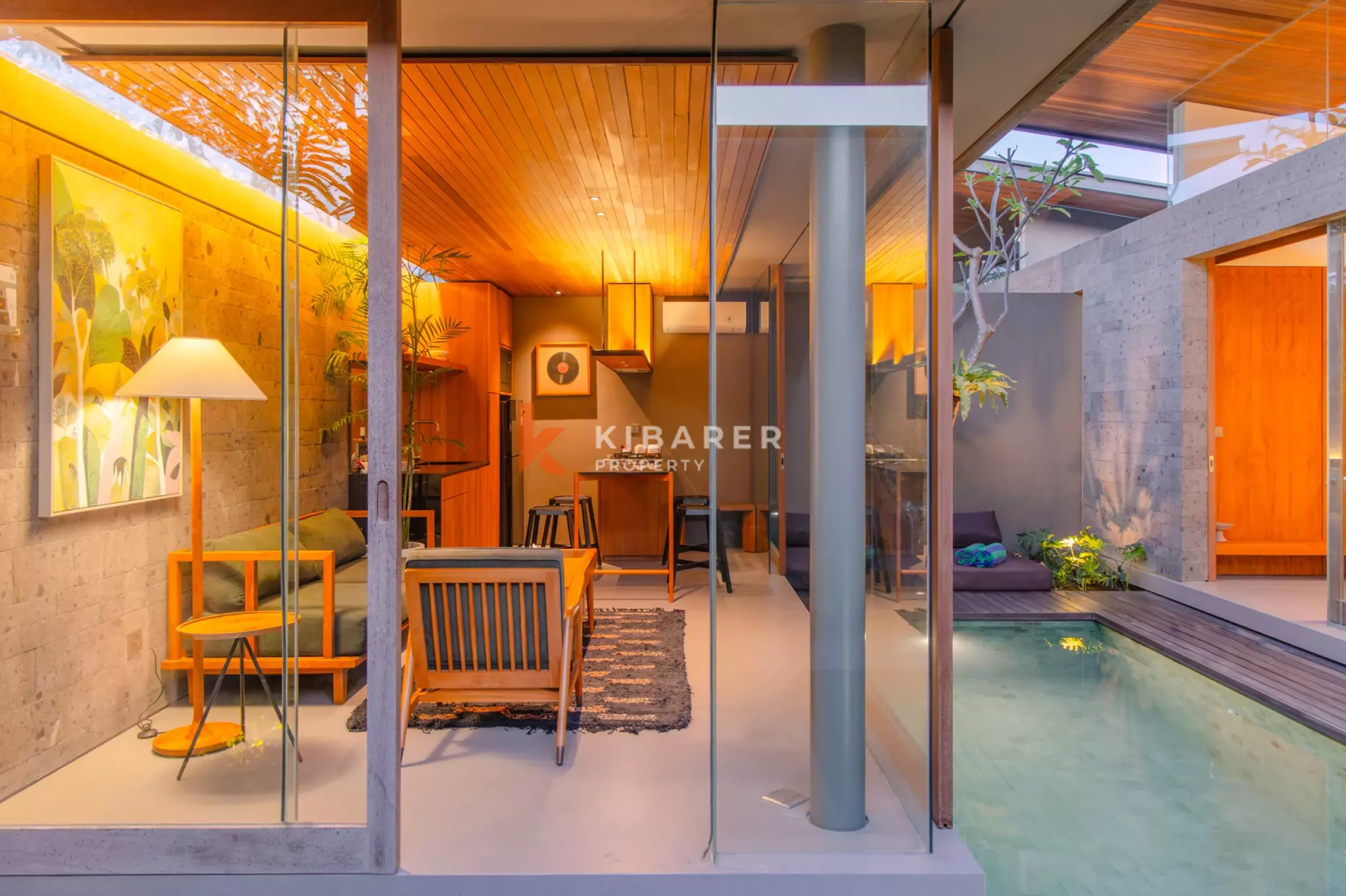 Minimalist Two Bedroom Enclosed Living Villa in Canggu — image 3