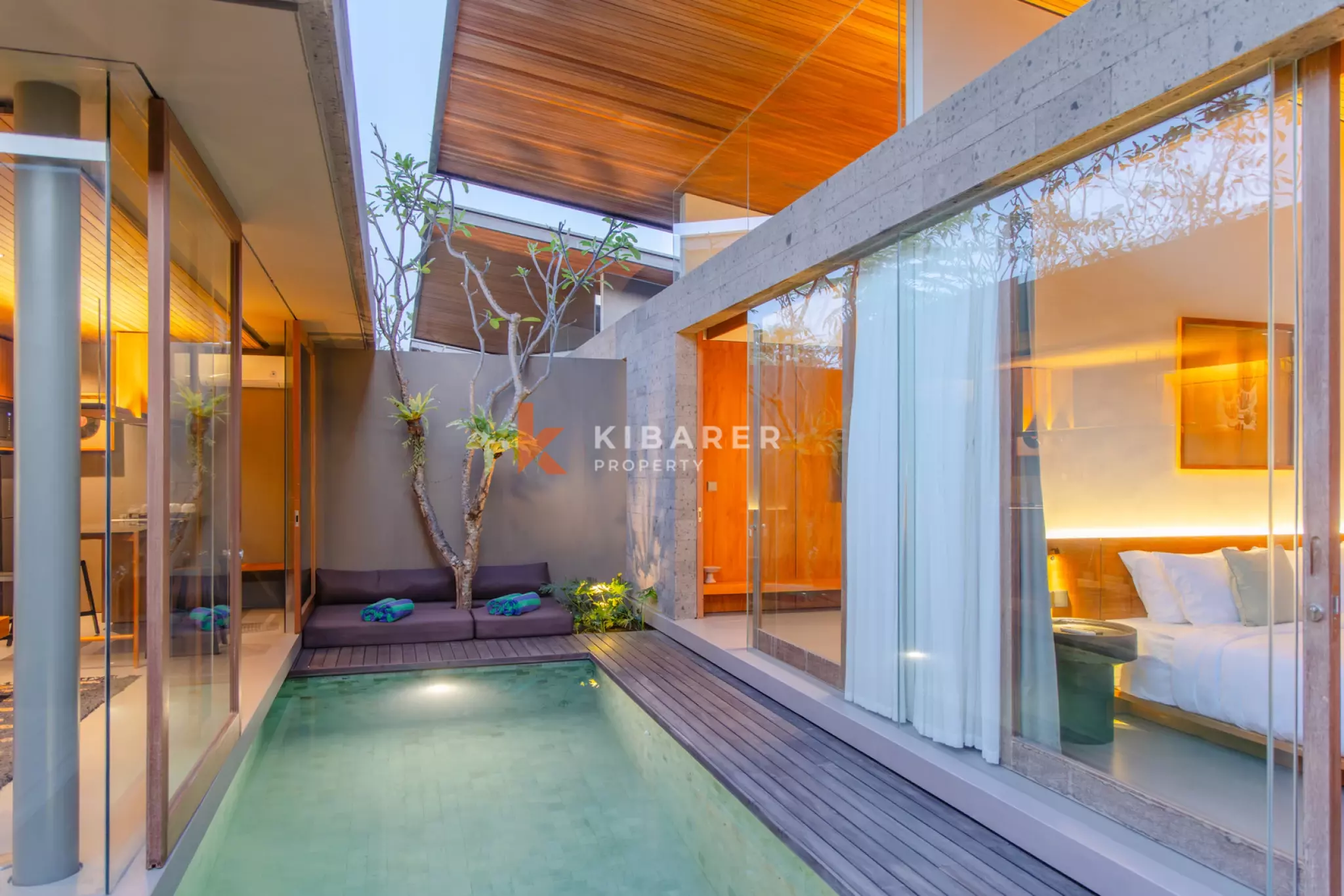 Minimalist Two Bedroom Enclosed Living Villa in Canggu — image 8