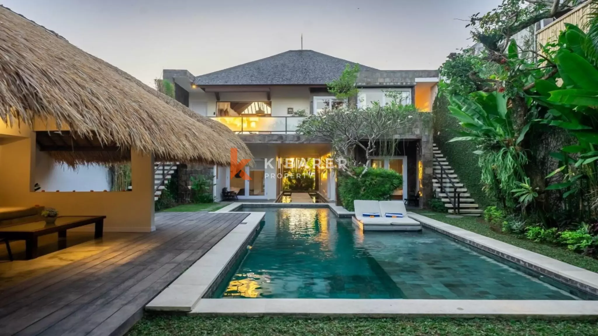 Gorgeous Two Storey Four-Bedroom Enclosed Living Villa Nestled in Canggu — image 1