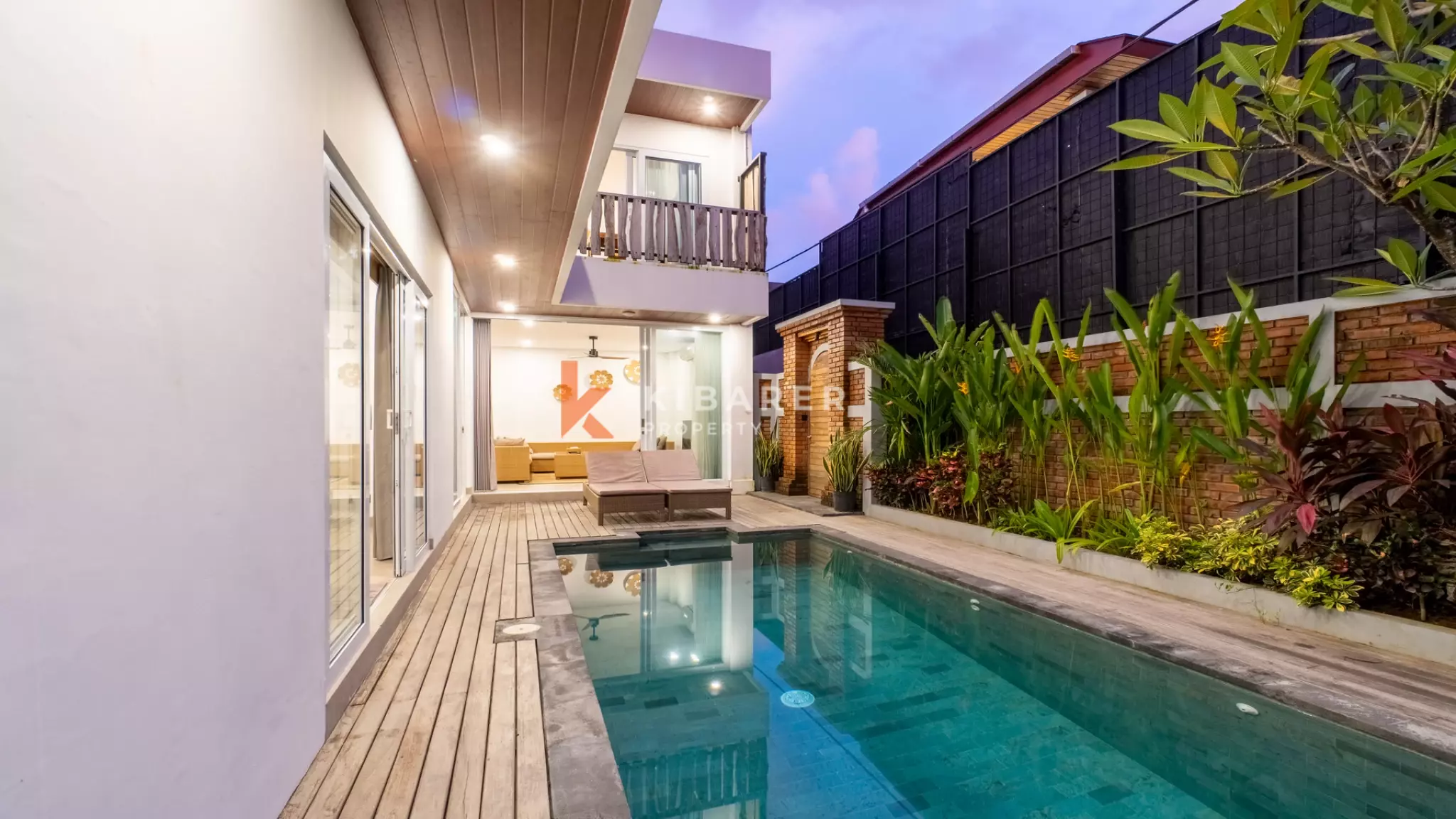 Stunning Two Storey Three-Bedroom Enclosed LivingTropical Villa in Canggu — image 3