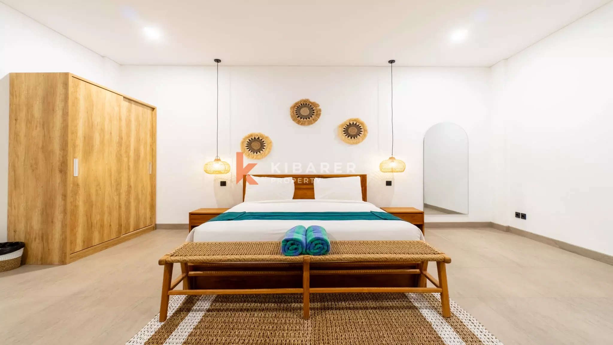Stunning Two Storey Three-Bedroom Enclosed LivingTropical Villa in Canggu — image 13