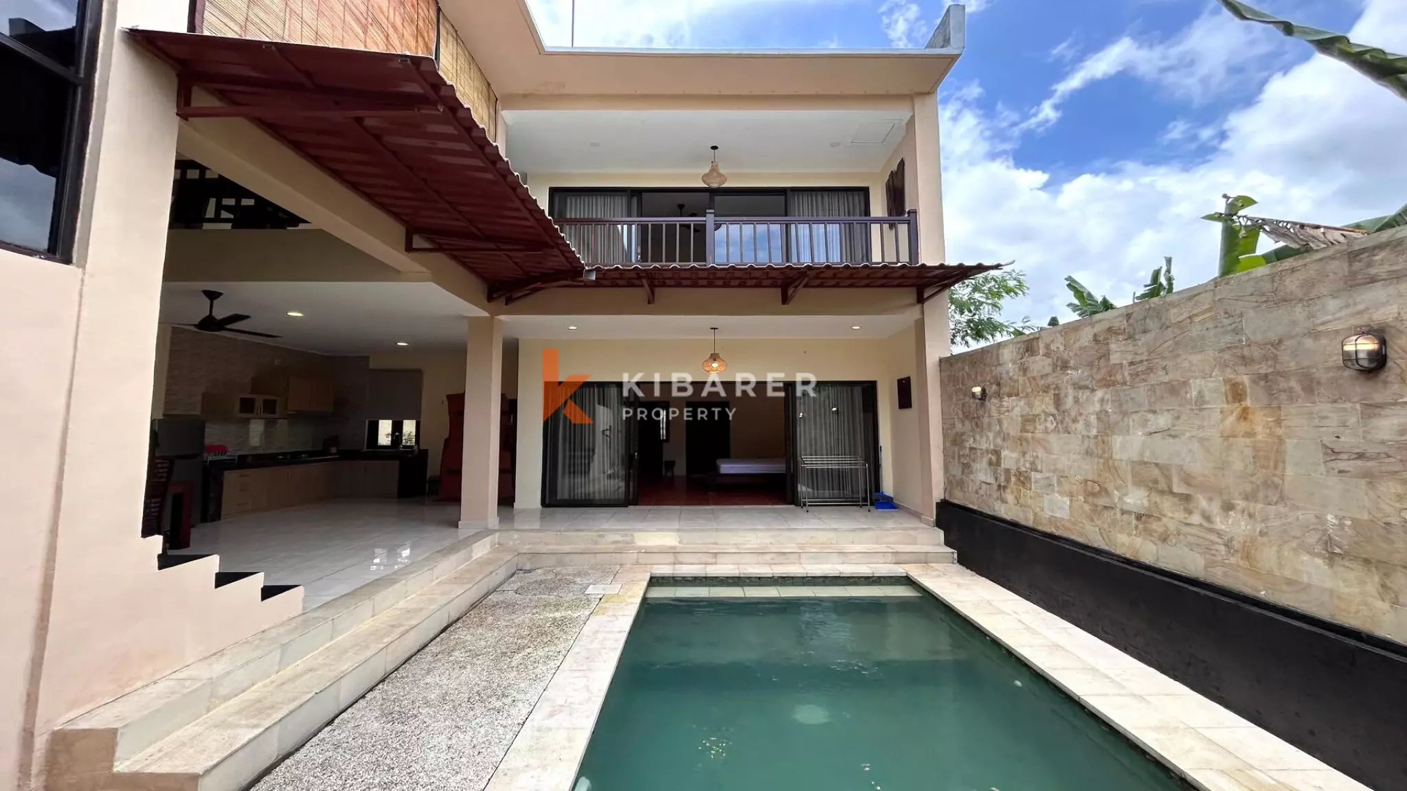 Wonderful Two-Bedroom Open Living Room Villa Set in Tumbak Bayuh