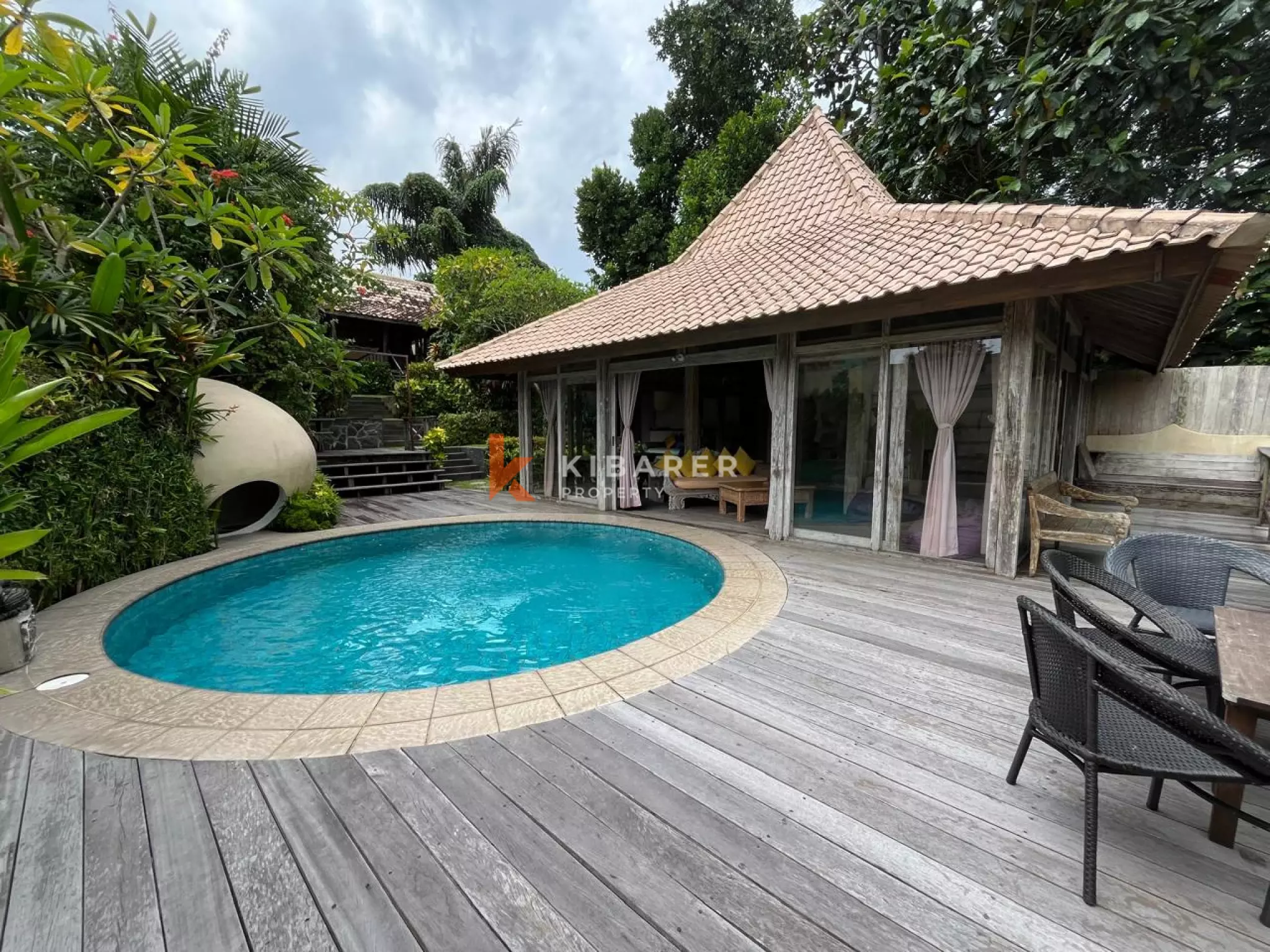 Three-bedroom Villa with Jungle and Big River View in Kaba Kaba — image 1