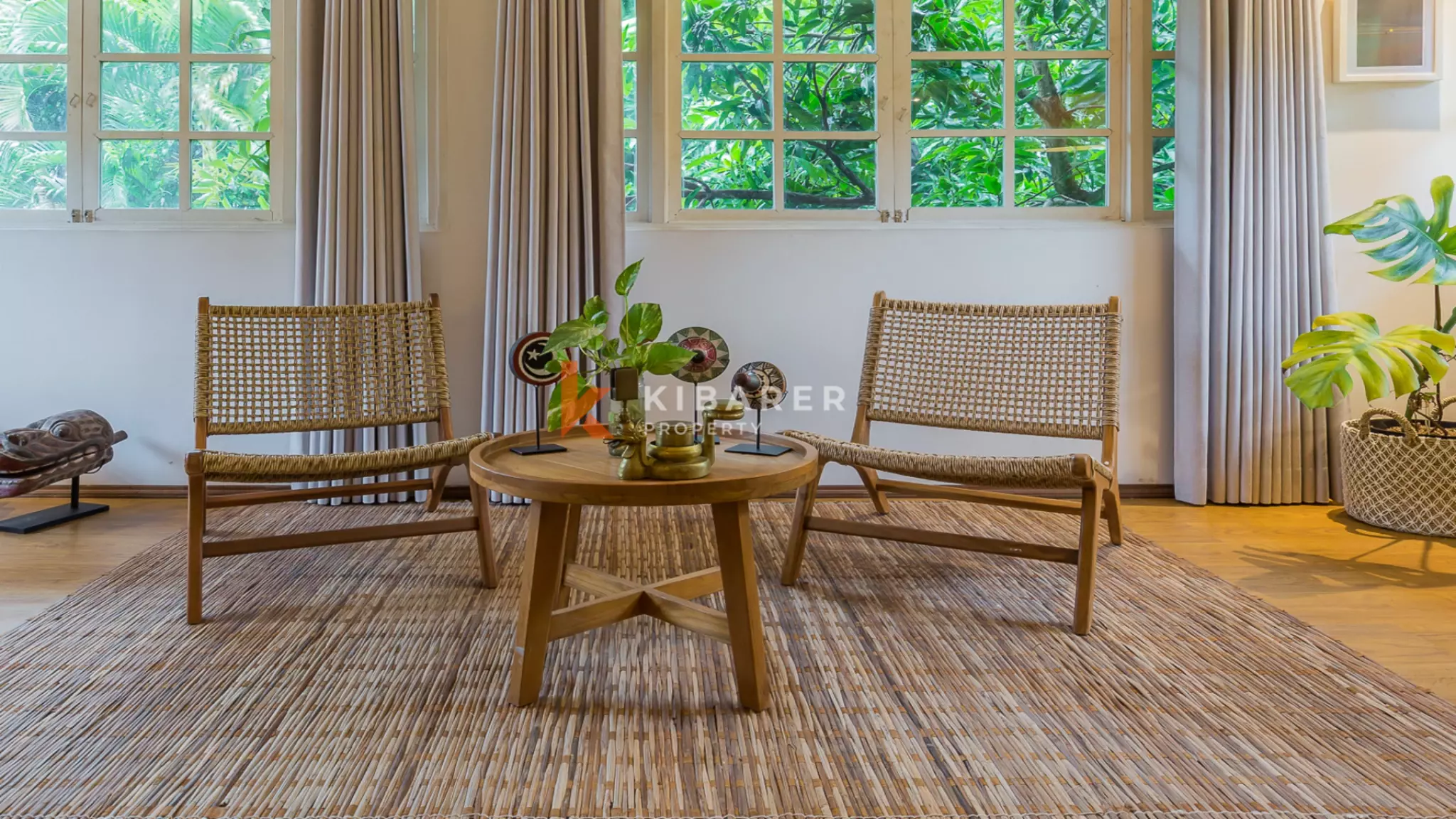 Cozy Two-Bedroom Villa in Kuta – Tropical Retreat with No Pool