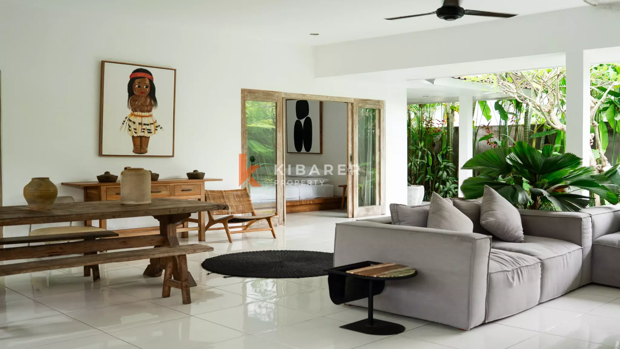 Stunning Three-Bedroom Tropical Villa with Open Living and Pool in Canggu — image 9