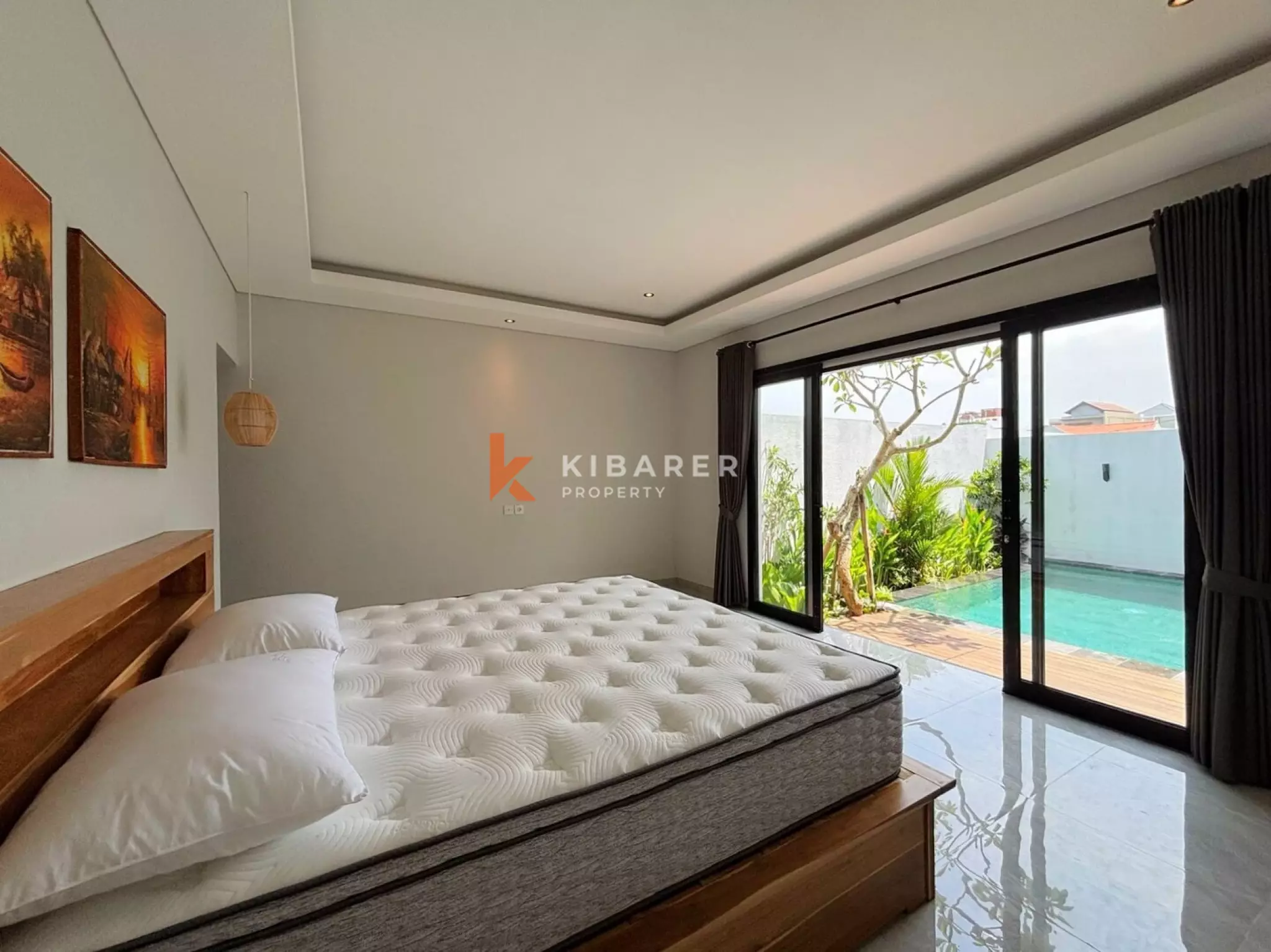 Newly Built Two Bedroom Enclosed Living Villa with Rooftop in Pererenan — image 16