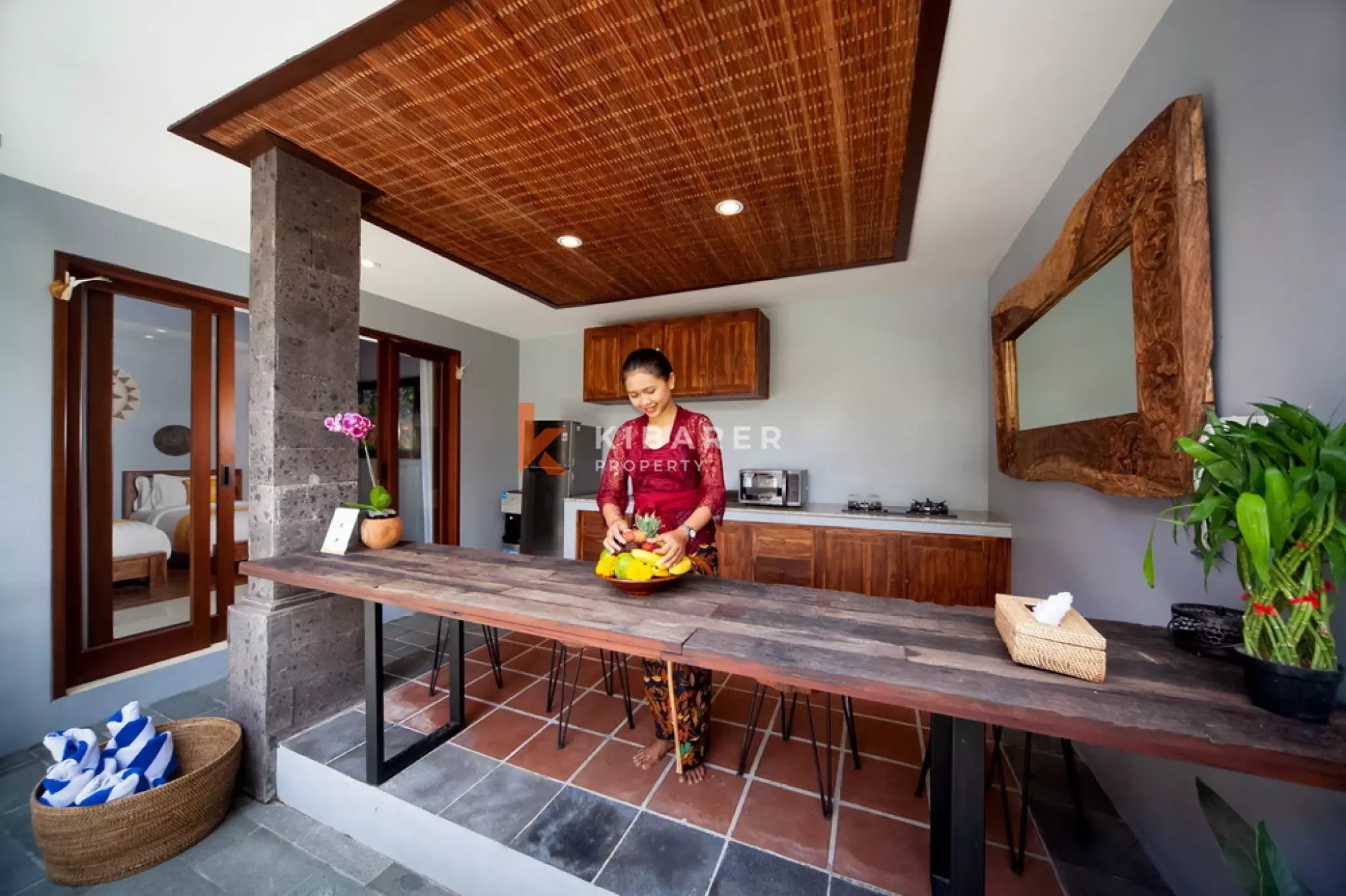 Balinesia Two-Bedroom Pool Villa Open Living Room Situated in Seminyak — image 2