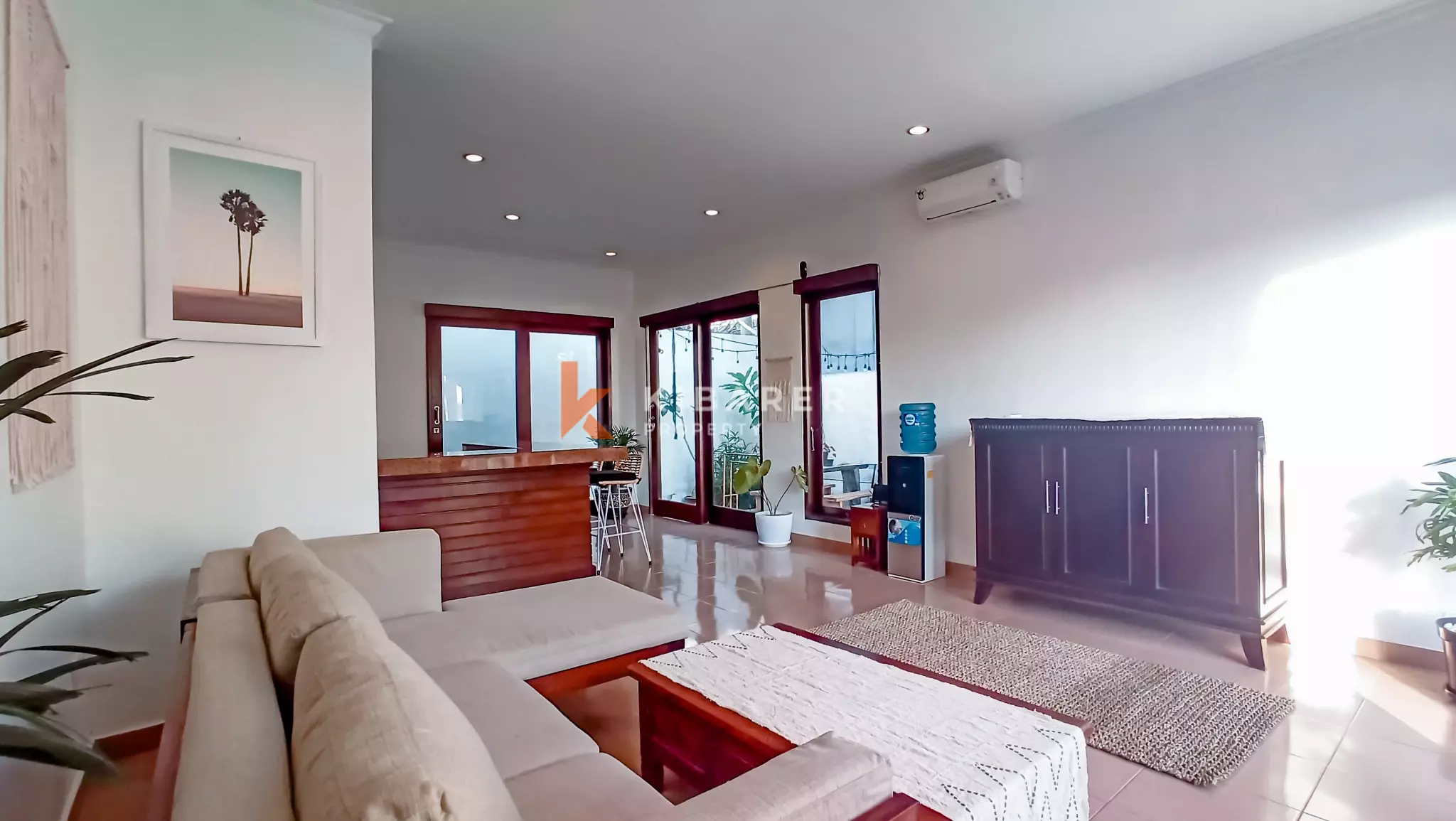Comfortable Semi-Furnished Two-Story Villa with Three Bedrooms in the Heart of Canggu — image 2