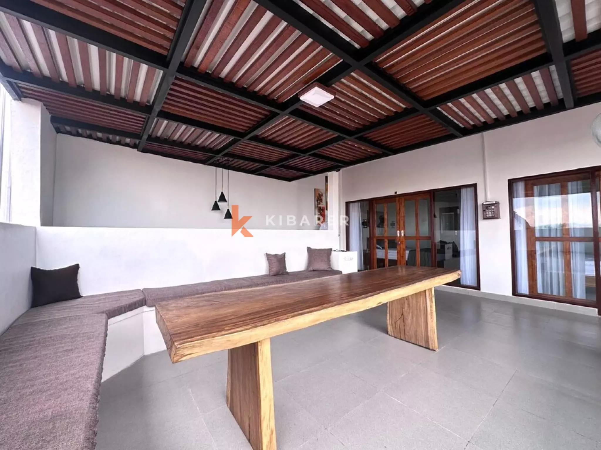 Brandnew Eight-Bedrooms Guest House Open Living Situated in Pererenan Area Near the Beach — image 3