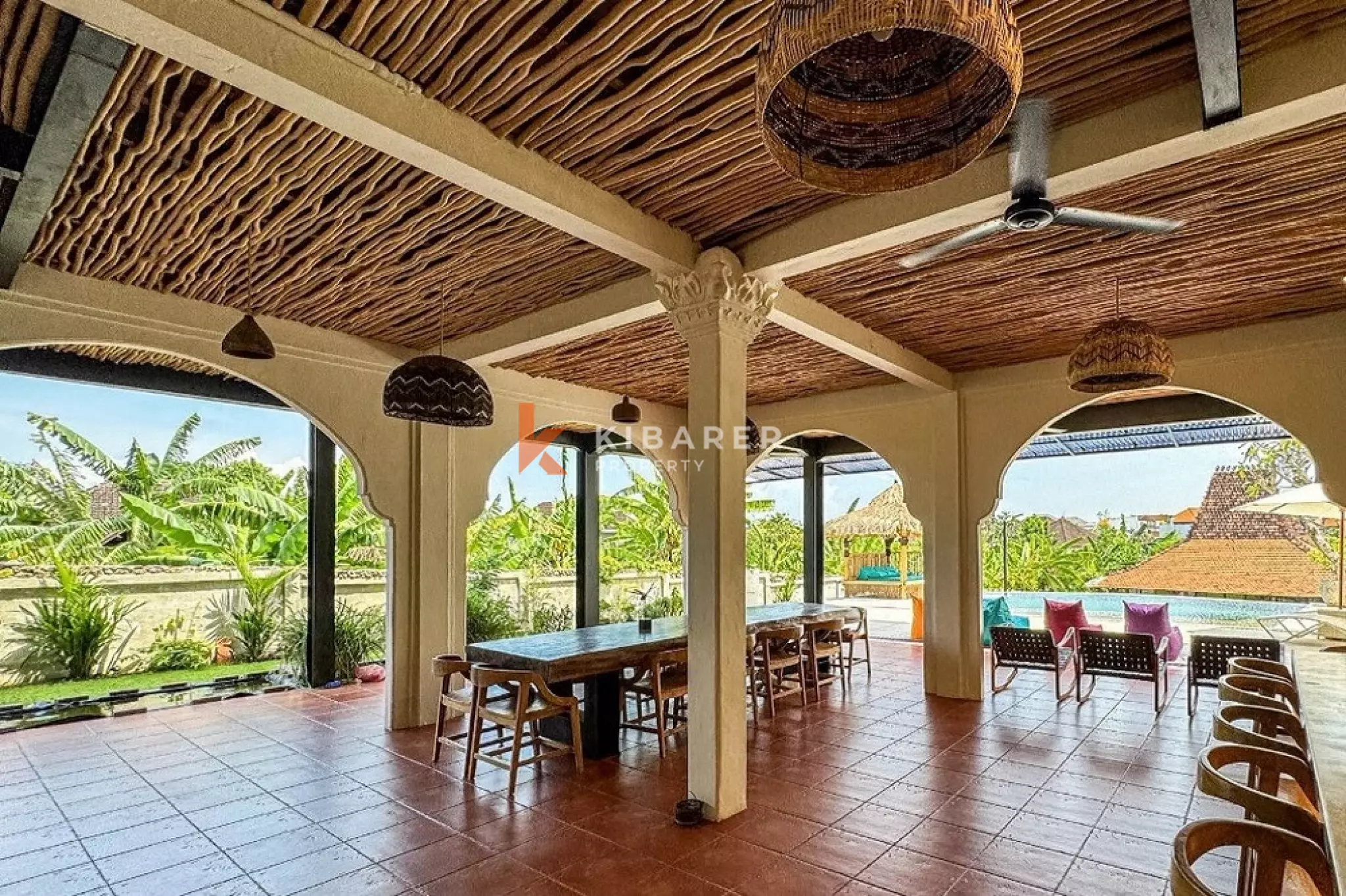 Tropical Haven Spacious Five-Bedrooms Plus Two-Bedrooms Open Living Villa in the Heart of Kerobokan — image 6