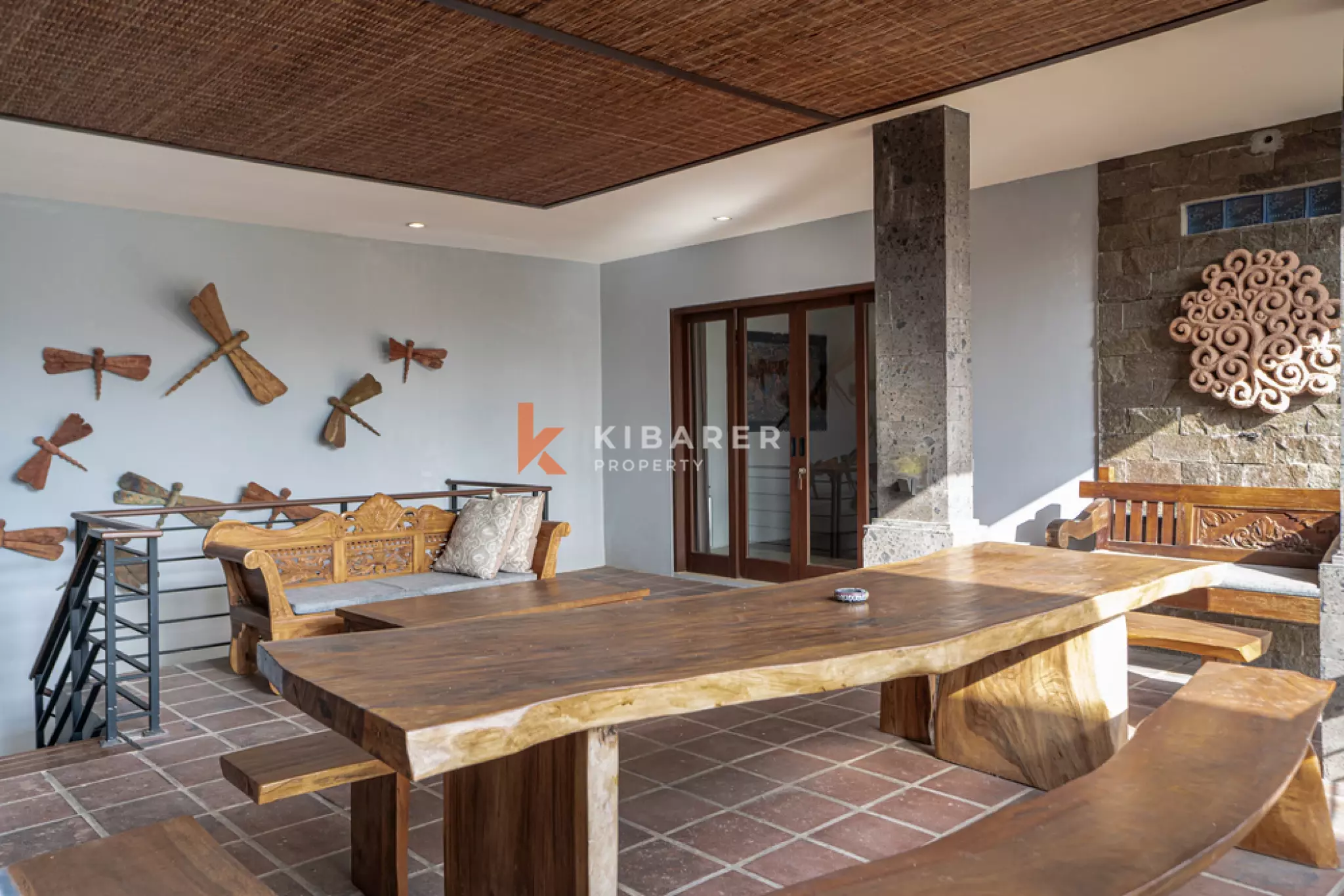 Spacious Two-Storey Six-Bedrooms Open Living Villa Situated in Kerobokan Area — image 2