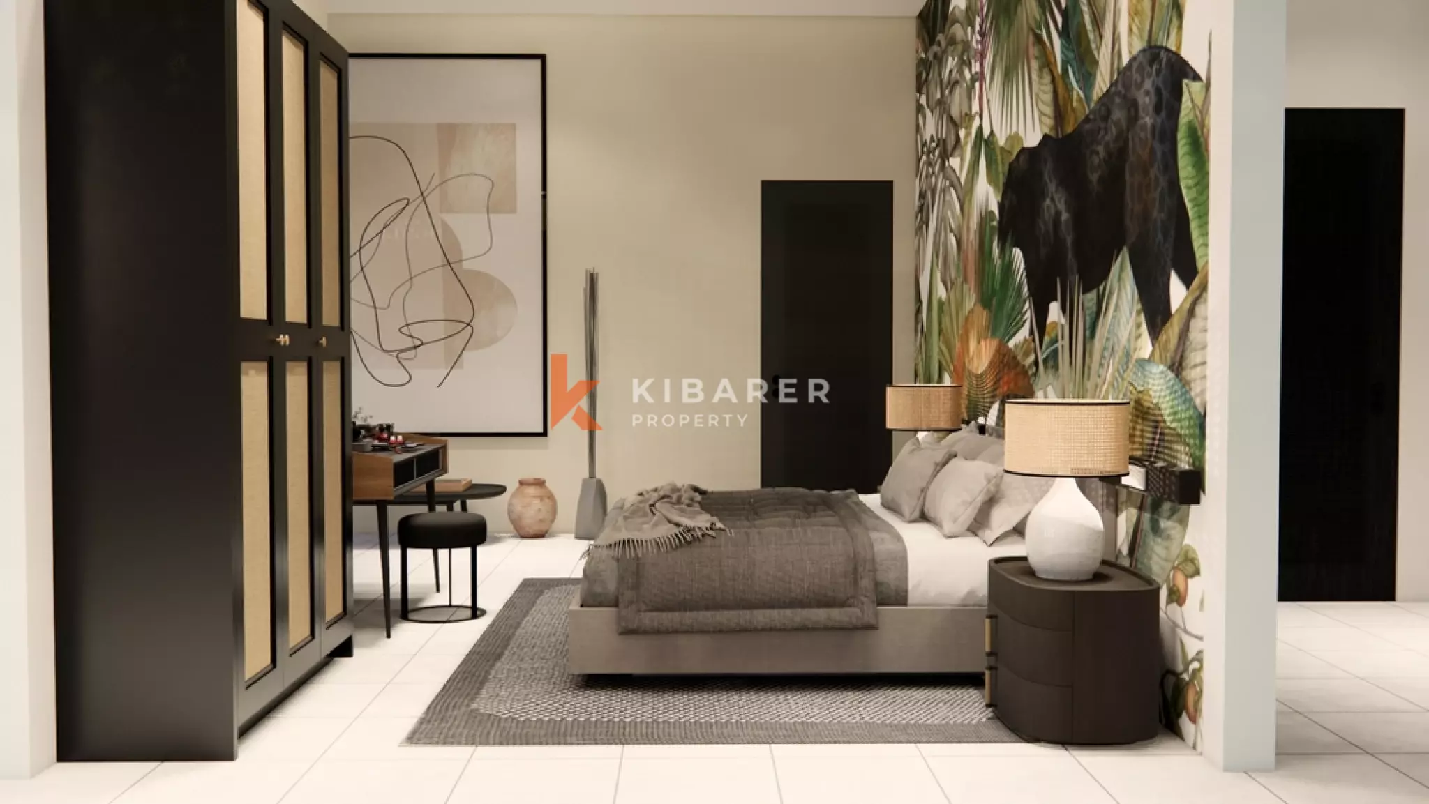 Tropical Elegance Fully Furnished One-Bedroom Apartment with Balcony Situated in Seminyak Area — image 5