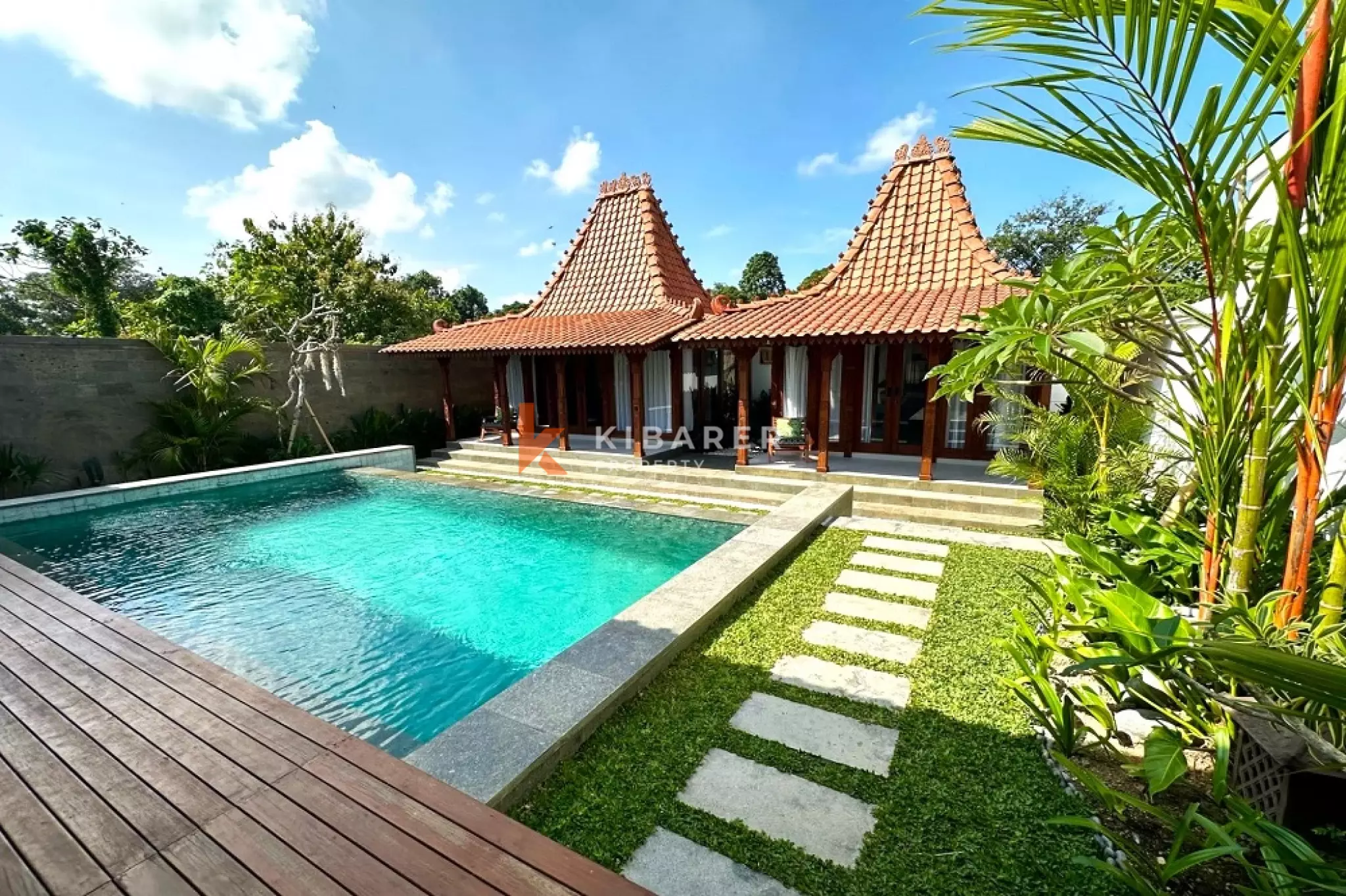 Timeless Tropical Elegance Two-Bedrooms Enclosed Living Villa in Kaba-Kaba — image 3