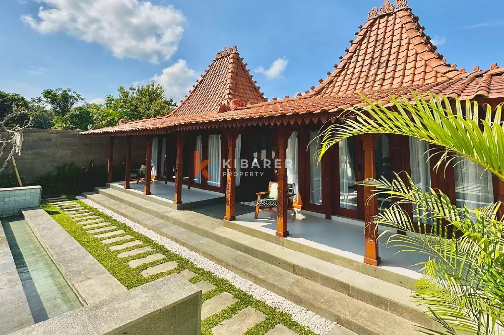 Timeless Tropical Elegance Two-Bedrooms Enclosed Living Villa in Kaba-Kaba — image 5