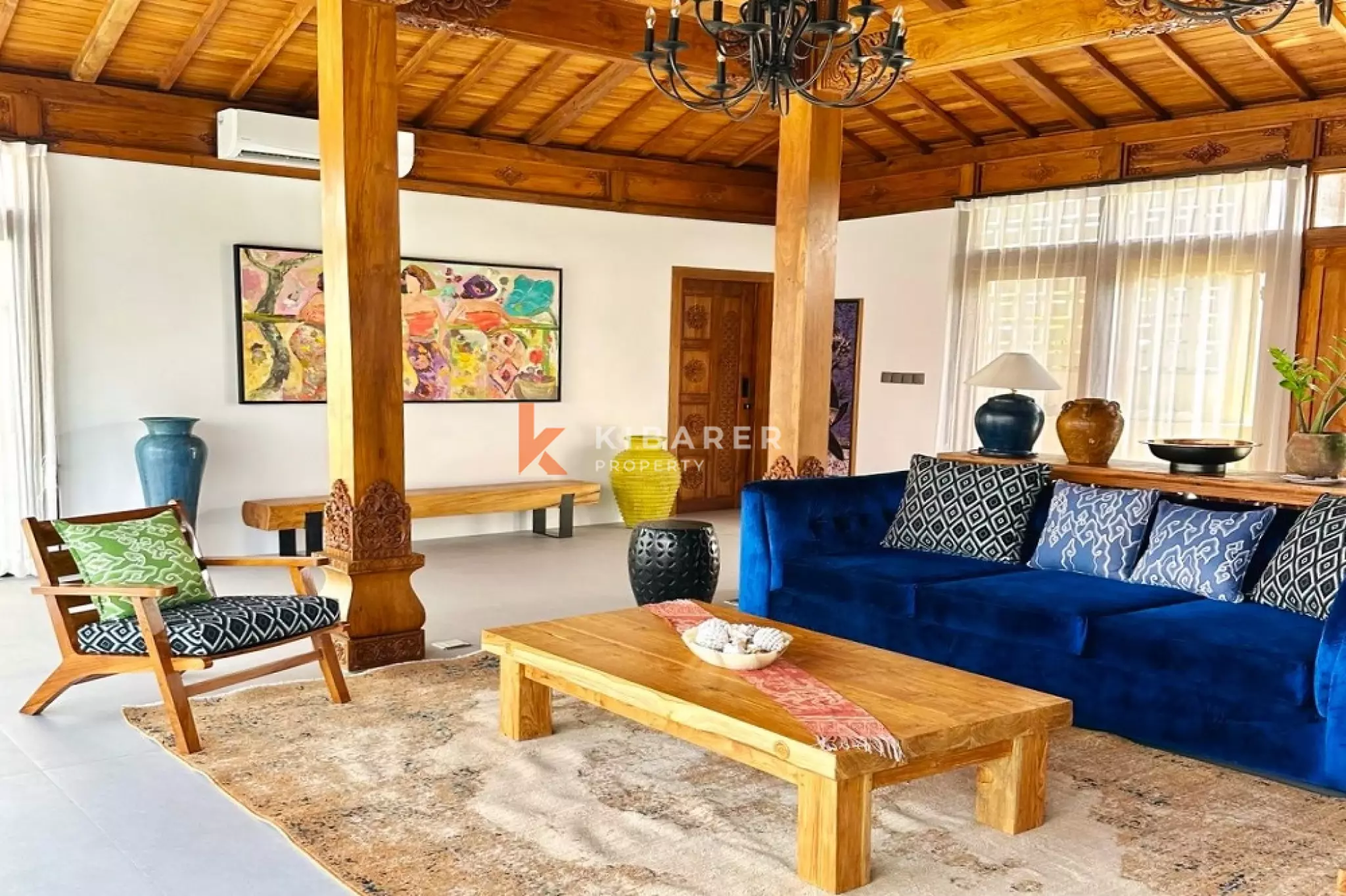 Timeless Tropical Elegance Two-Bedrooms Enclosed Living Villa in Kaba-Kaba — image 8