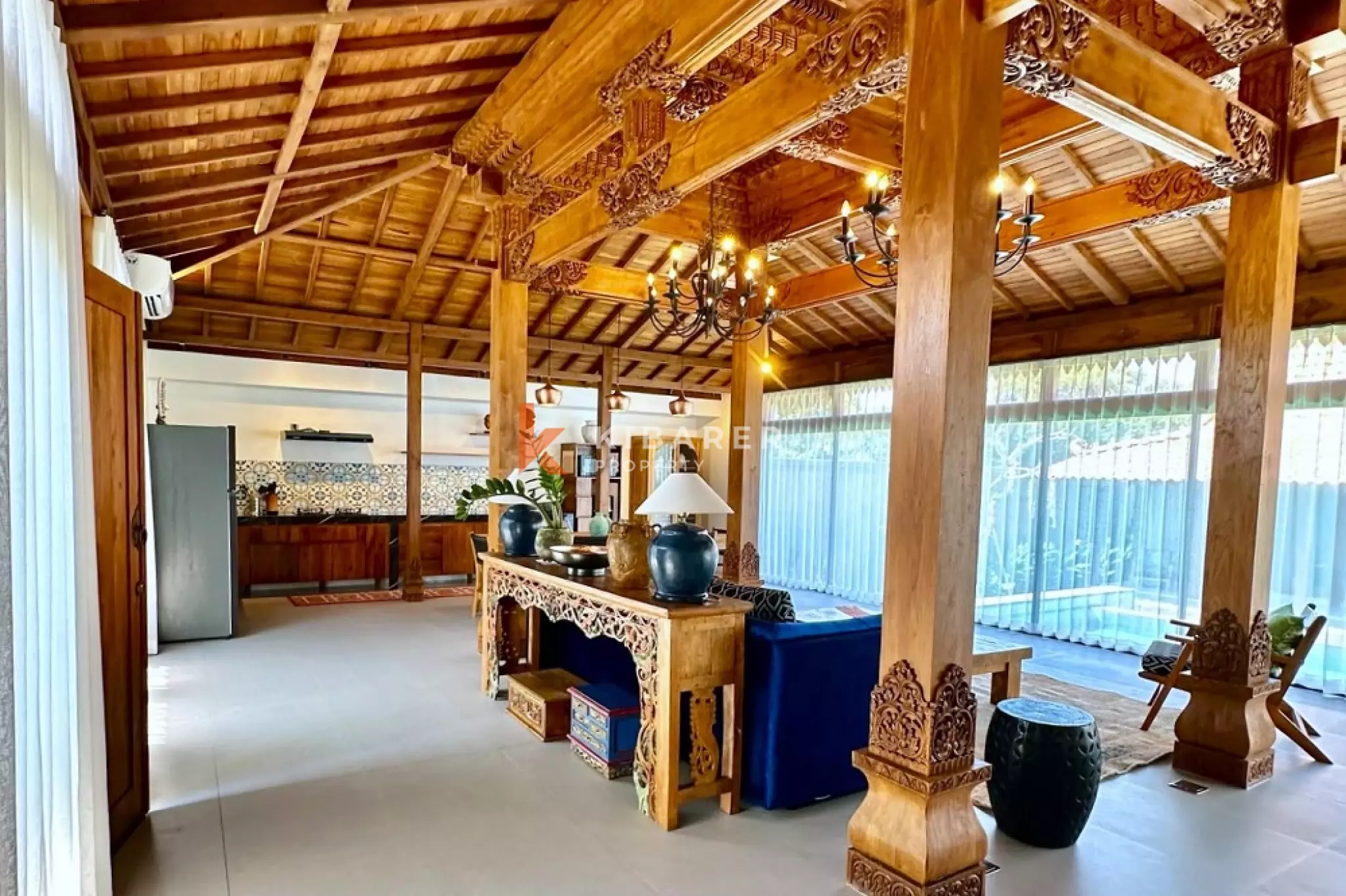 Timeless Tropical Elegance Two-Bedrooms Enclosed Living Villa in Kaba-Kaba — image 9