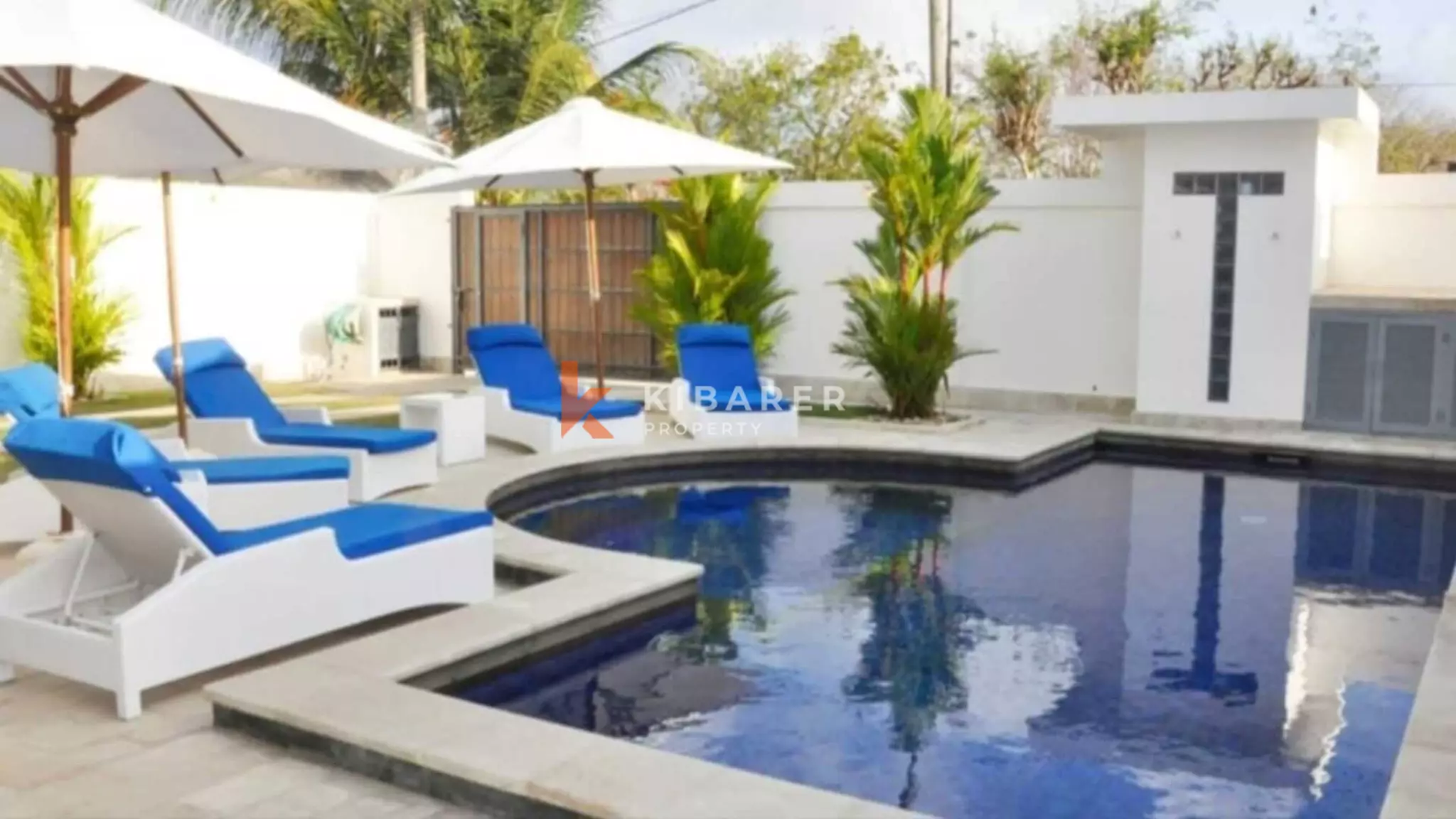 Stunning Five-Bedroom Private Pool Villa with Gym, Reflexology Room & Garden in Kutuh