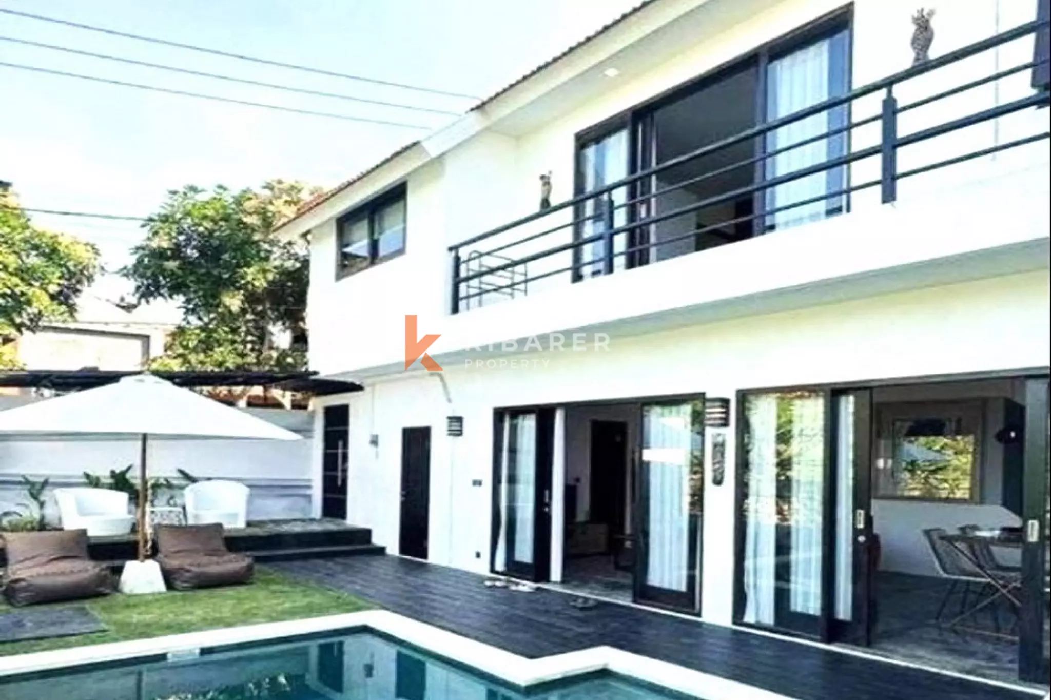 Minimalist Two-Bedroom Apartment in a Quiet Area of Canggu