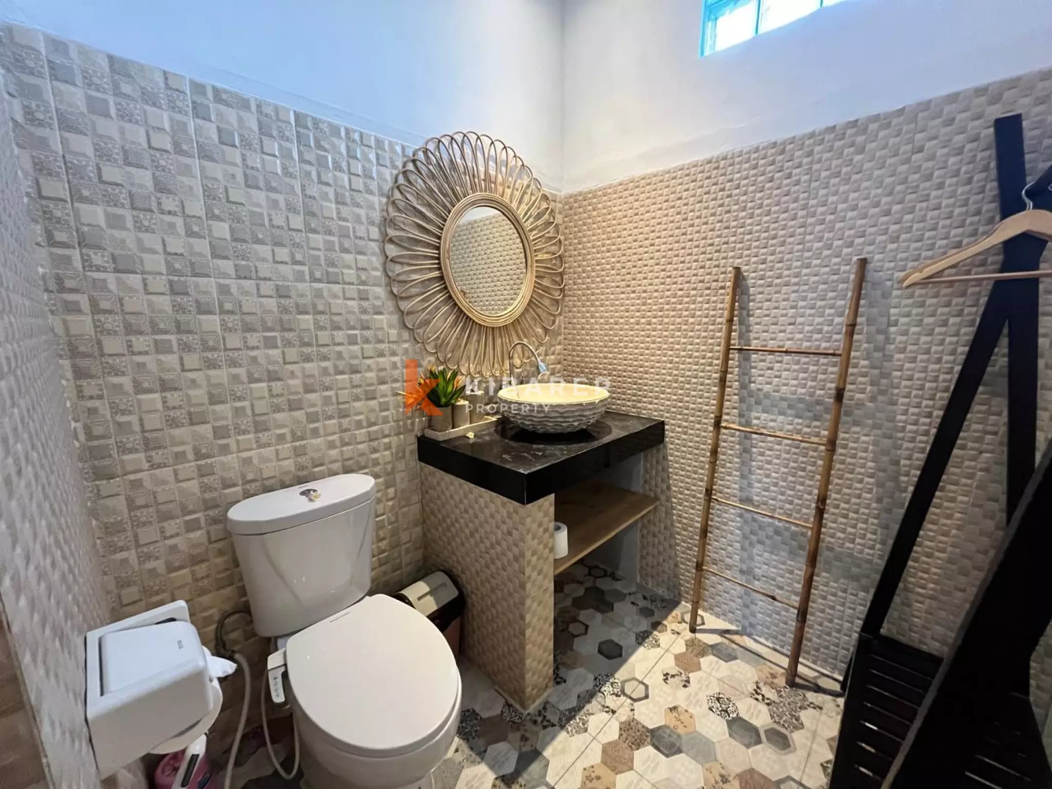 Mixed Style Two Bedroom Villa with Garden and Ricefield view in Canggu — image 13